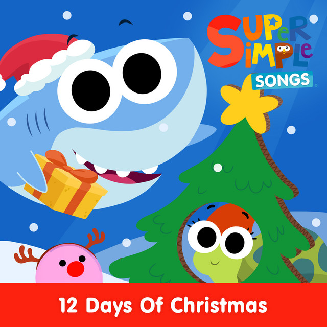 کاور آهنگ 12 Days of Christmas از Super Simple Songs, Finny the Shark