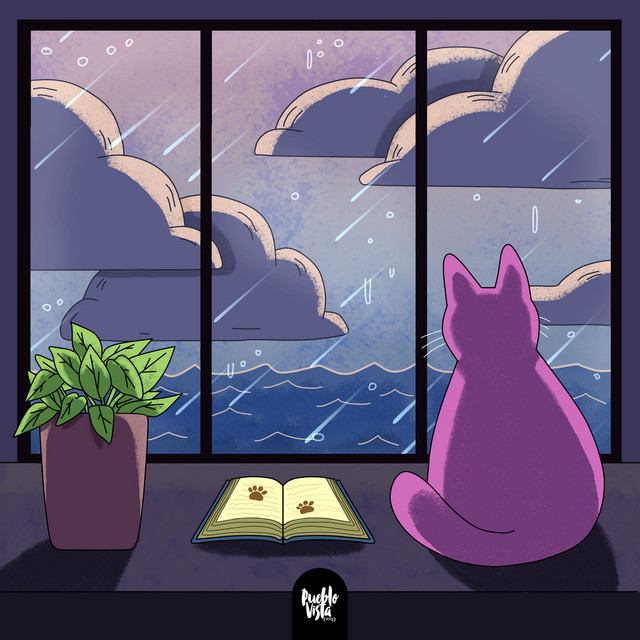 کاور آهنگ Reading During a Thunder Storm از Purrple Cat, Pueblo Vista
