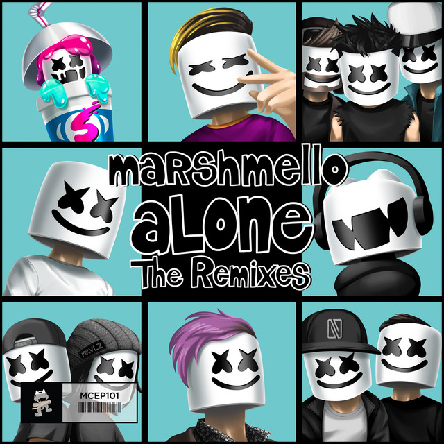 کاور آهنگ Alone - MRVLZ Remix از Marshmello, MRVLZ