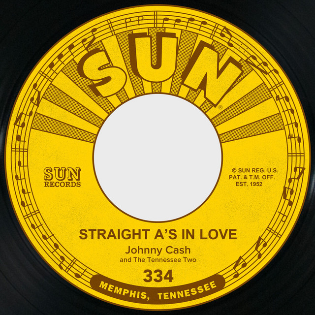 کاور آلبوم Straight A's in Love / I Love You Because از Johnny Cash