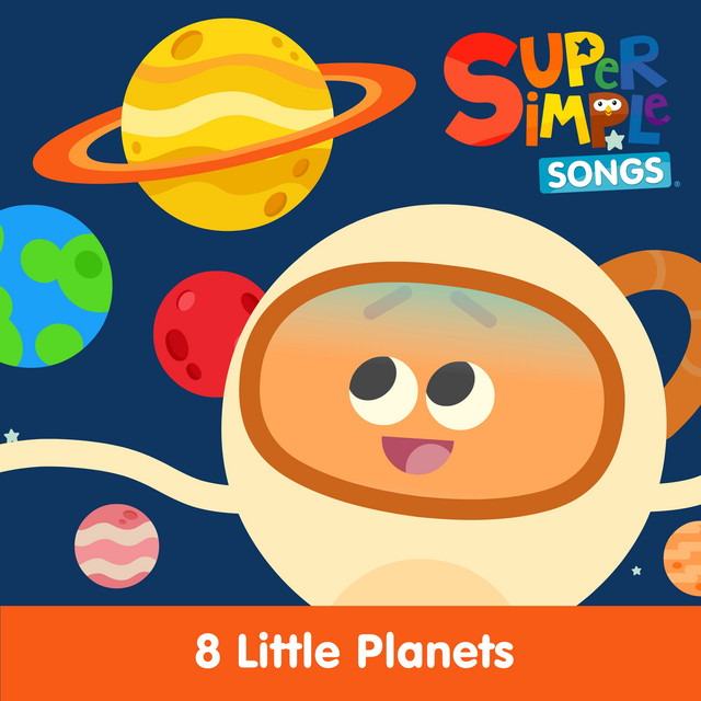 کاور آلبوم 8 Little Planets از Super Simple Songs