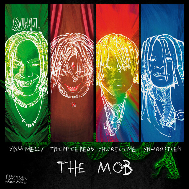 کاور آهنگ The Mob از Trippie Redd, YNW Melly, YNW BSlime, YNW Bortlen