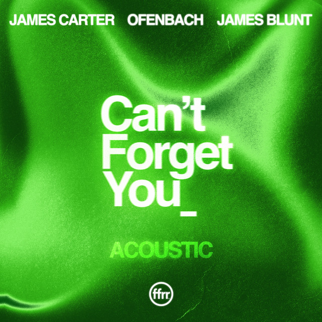 کاور آلبوم Can't Forget You (feat. James Blunt) [Acoustic] از Ofenbach, James Carter, James Blunt