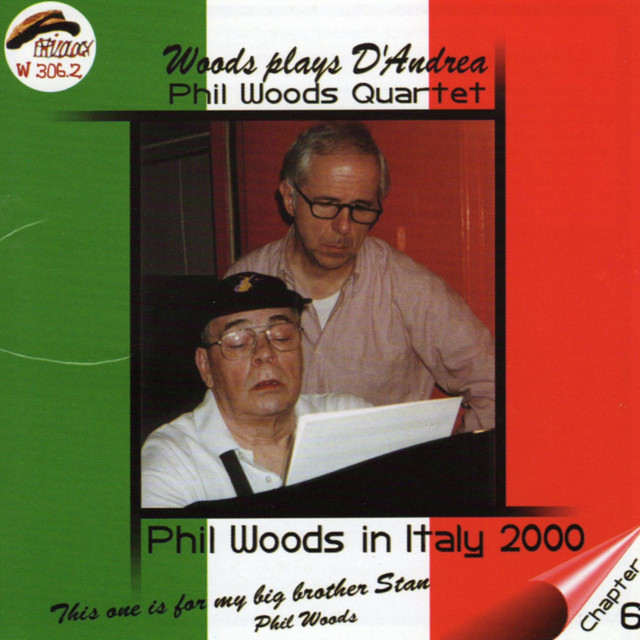کاور آلبوم Woods Plays D'andrea از Phil Woods