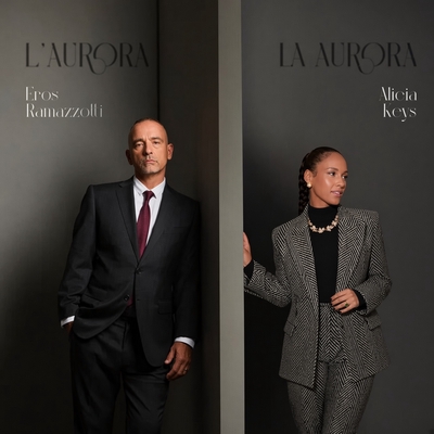 کاور آلبوم L'aurora/La aurora (feat. Alicia Keys) از Alicia Keys, Eros Ramazzotti