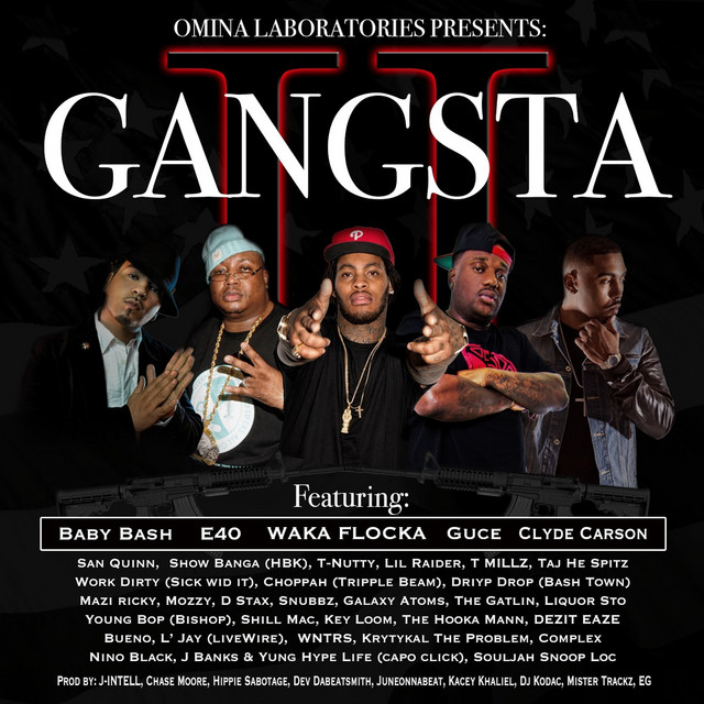 کاور آلبوم Gangsta II - The Singles از E-40