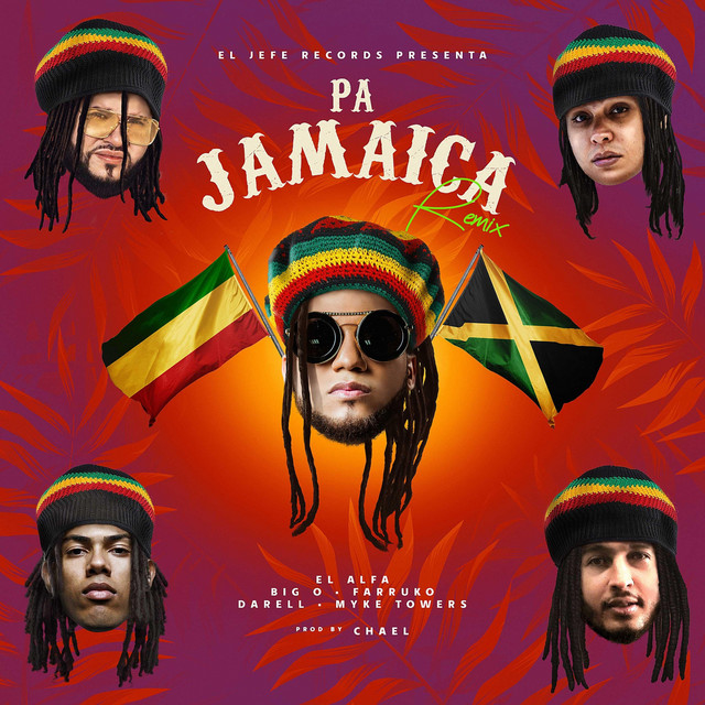 کاور آهنگ Pa Jamaica (Remix) از Myke Towers, Darell, Farruko, El Alfa, Big O