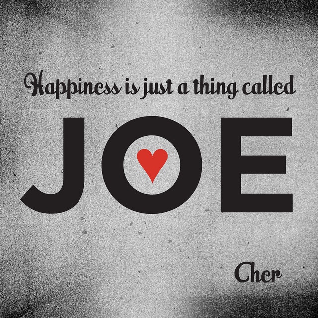 کاور آهنگ Happiness Is Just a Thing Called Joe از Cher