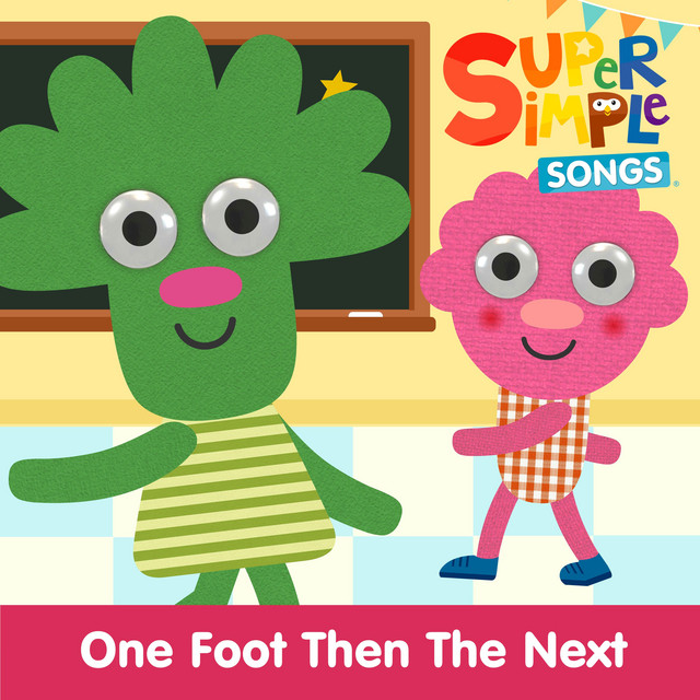 کاور آلبوم One Foot Then the Next از Noodle & Pals, Super Simple Songs