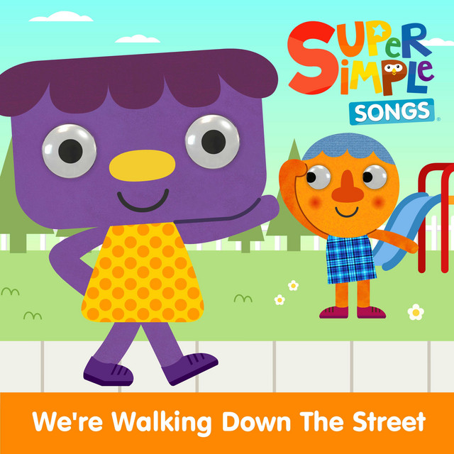 کاور آلبوم We're Walking Down the Street از Noodle & Pals, Super Simple Songs