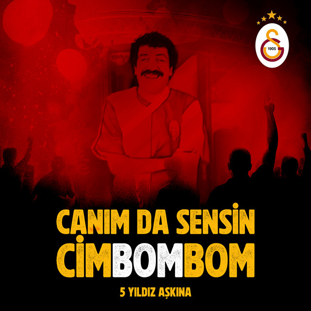 کاور آهنگ Canım da Sensin Cimbombom - 5 Yıldız Aşkına از Tarik Ister, Muslum Gurses, Cengiz Erdem
