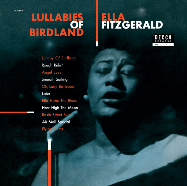 کاور آلبوم Lullabies Of Birdland از Ella Fitzgerald