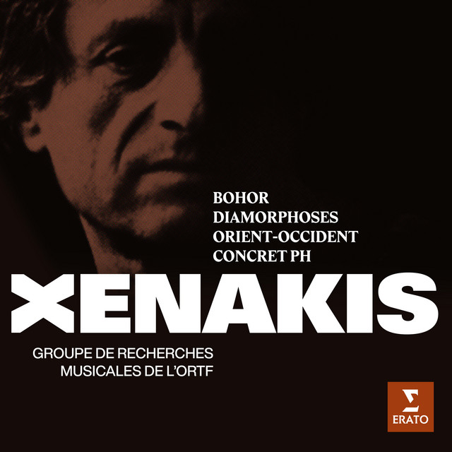 کاور آلبوم Xenakis: Bohor, Diamorphoses, Orient-Occident & Concret PH از Iannis Xenakis, Groupe de recherches musicales de l'ORTF