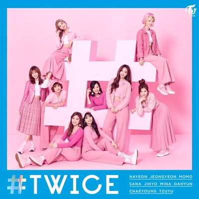 کاور آلبوم #TWICE از TWICE