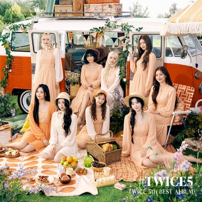 کاور آلبوم #TWICE5 (Japanese ver.) از TWICE