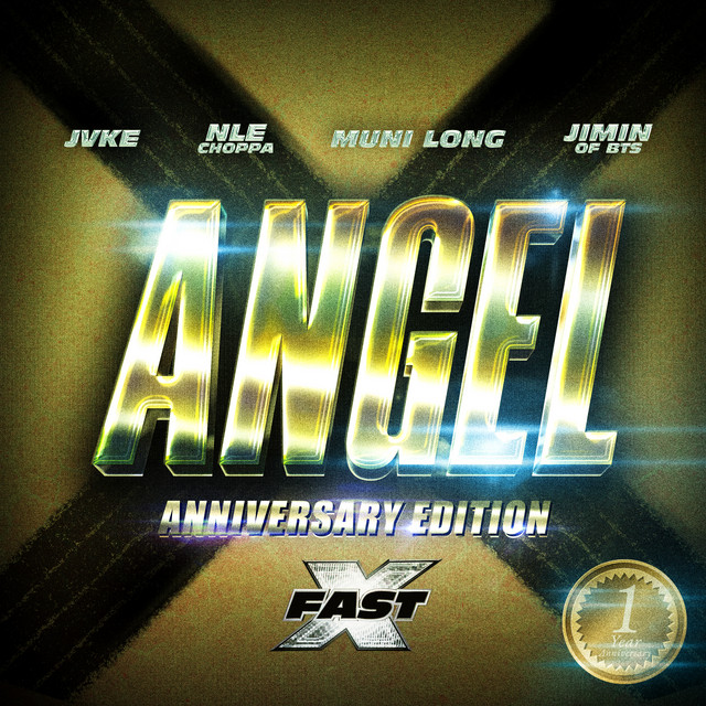 کاور آلبوم Angel Anniversary Edition (feat. Muni Long, JVKE, NLE Choppa) از Fast & Furious: The Fast Saga, BTS, Jimin