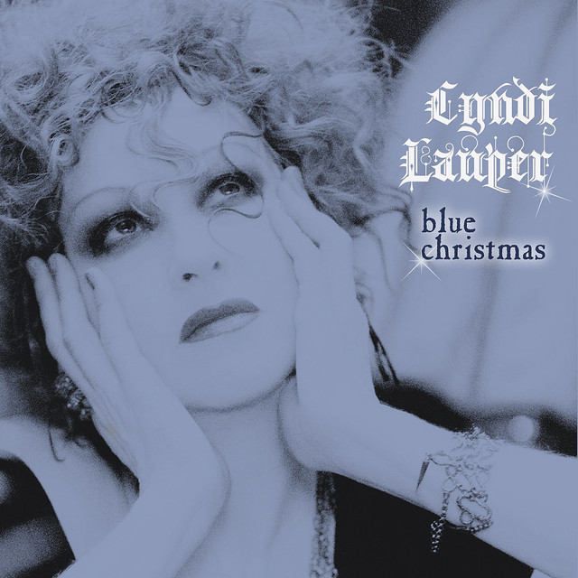 کاور آهنگ Blue Christmas از Cyndi Lauper