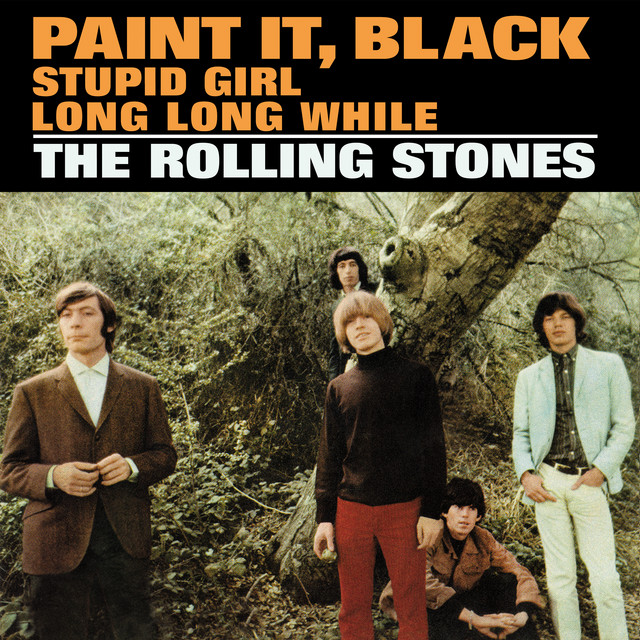 کاور آلبوم Paint It, Black / Stupid Girl / Long Long While از The Rolling Stones