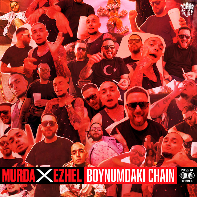 کاور آلبوم Boynumdaki Chain از Murda, Ezhel