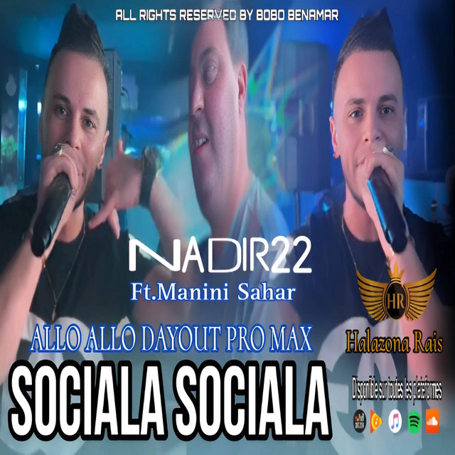 کاور آهنگ Alo alo dyout pro max از Cheb Nadir 22