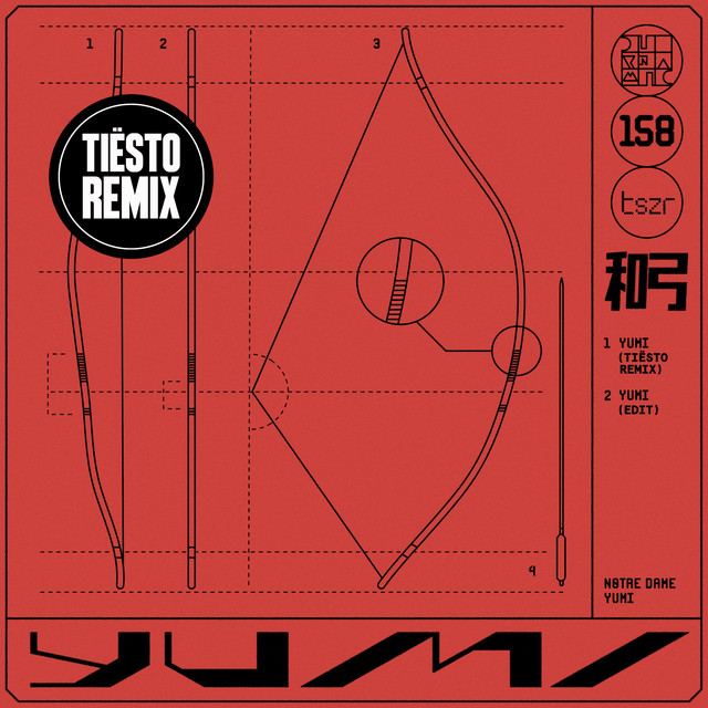 کاور آلبوم Yumi (Tiesto Remix) از Tiësto, Notre Dame