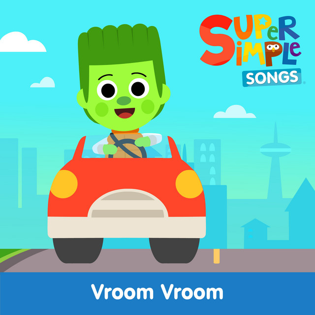 کاور آلبوم Vroom Vroom از Super Simple Songs