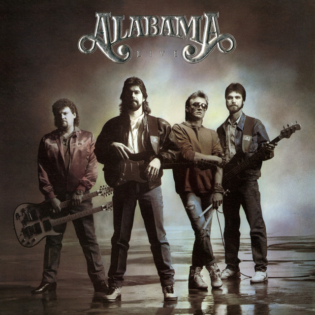 کاور آلبوم Alabama Live از Alabama