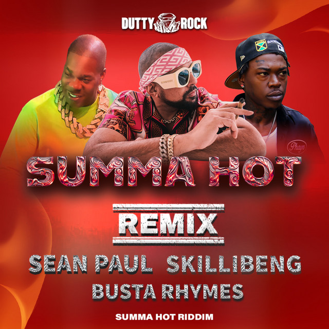 کاور آلبوم Summa Hot Remix از Sean Paul, Skillibeng, Busta Rhymes