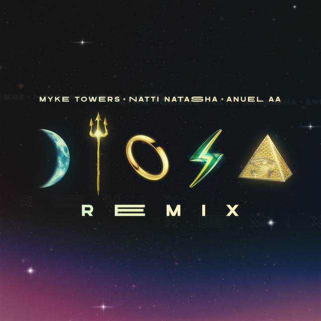 کاور آهنگ Diosa - Remix از Myke Towers, NATTI NATASHA, Anuel AA