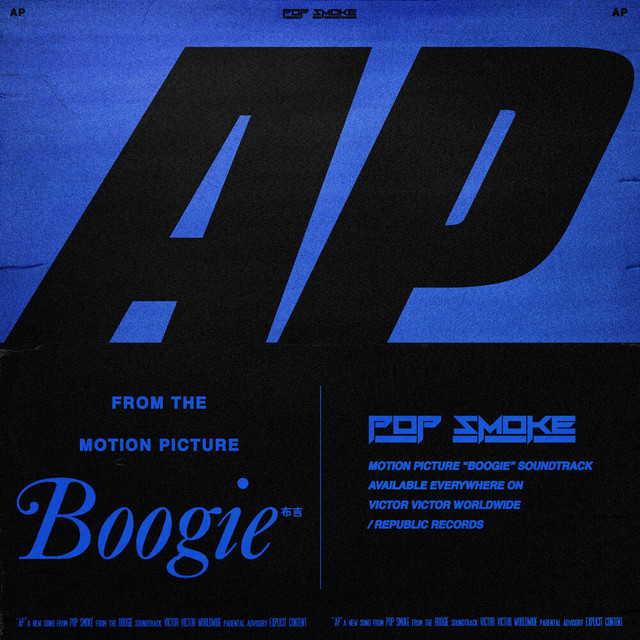 کاور آهنگ AP (Music from the film Boogie) (Original Soundtrack) از Pop Smoke