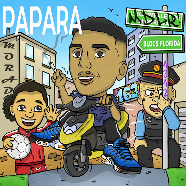 کاور آهنگ Papara از Morad