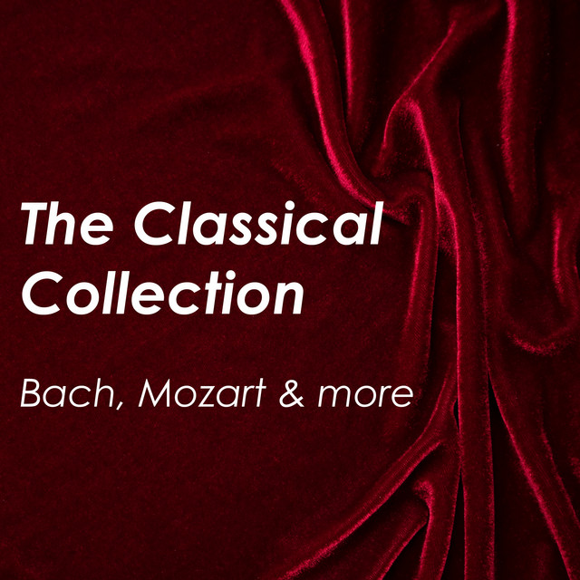 کاور آلبوم "'The Classical Collection: Bach, Mozart & more" از Johann Sebastian Bach, Frederic Chopin, Pyotr Ilyich Tchaikovsky, George Frideric Handel, Wolfgang Amadeus Mozart, Robert Schumann, Ludwig van Beethoven, Maurice Ravel, Johannes Brahms, Antonio Vivaldi