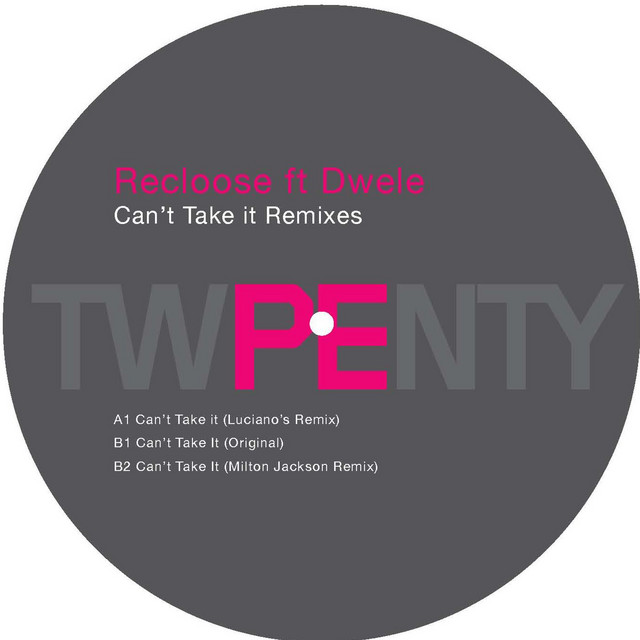 کاور آلبوم Can't Take It (Remixes) از Dwele, Recloose