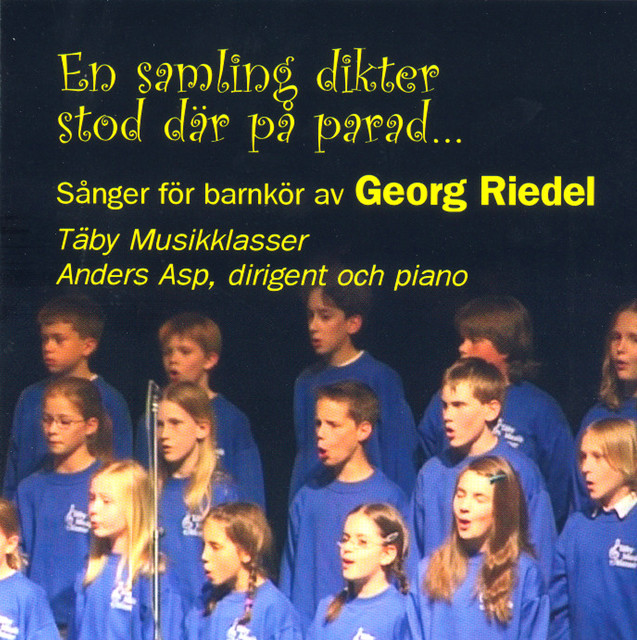کاور آلبوم En samling dikter stod dar pa parad... از Georg Riedel