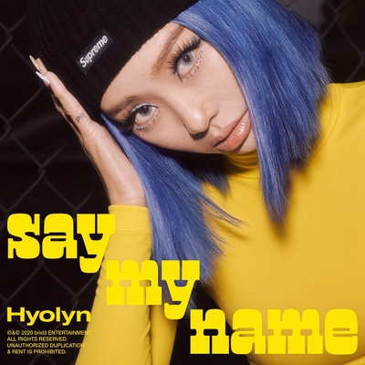 کاور آلبوم SAY MY NAME از HYOLYN