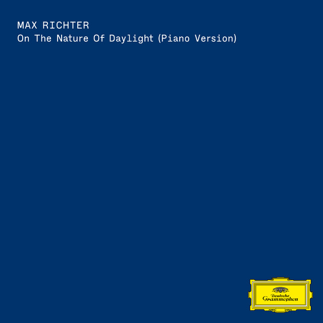 کاور آلبوم On the Nature of Daylight (Piano Version) از Max Richter