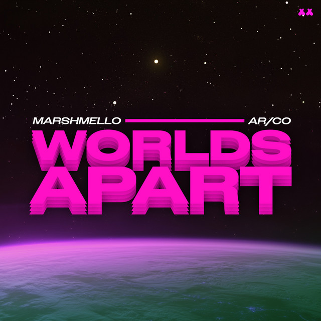 کاور آهنگ Worlds Apart از Marshmello, AR/CO