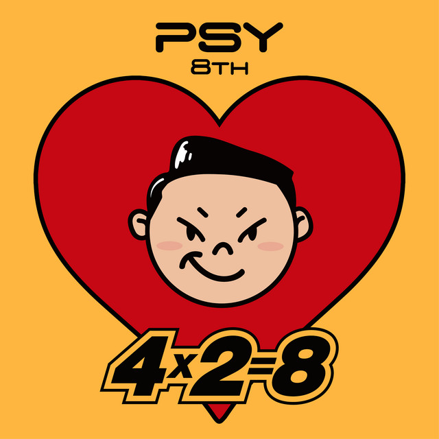کاور آلبوم PSY 8th 4X2=8 از PSY