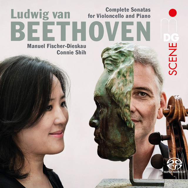 کاور آلبوم Beethoven: Complete Cello Sonatas از Ludwig van Beethoven, Connie Shih, Manuel Fischer-Dieskau