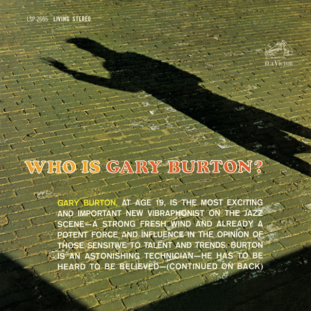 کاور آلبوم Who Is Gary Burton از Gary Burton