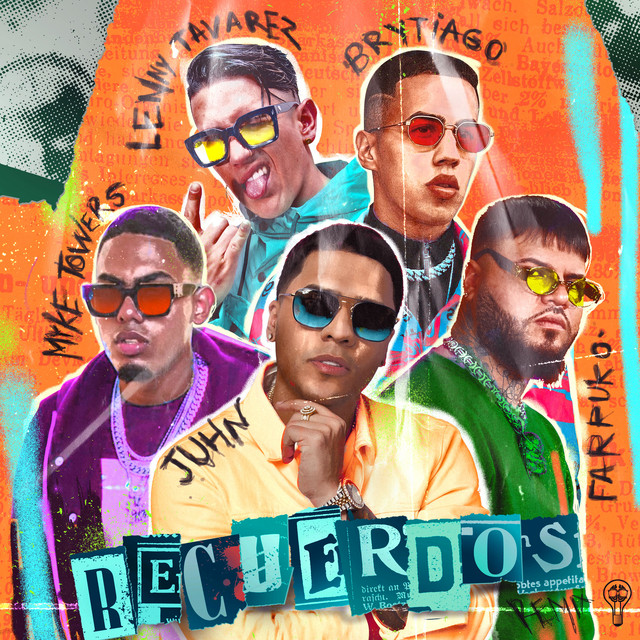 کاور آهنگ Recuerdos - Remix از Myke Towers, Farruko, Juhn, Lenny Tavarez, Brytiago