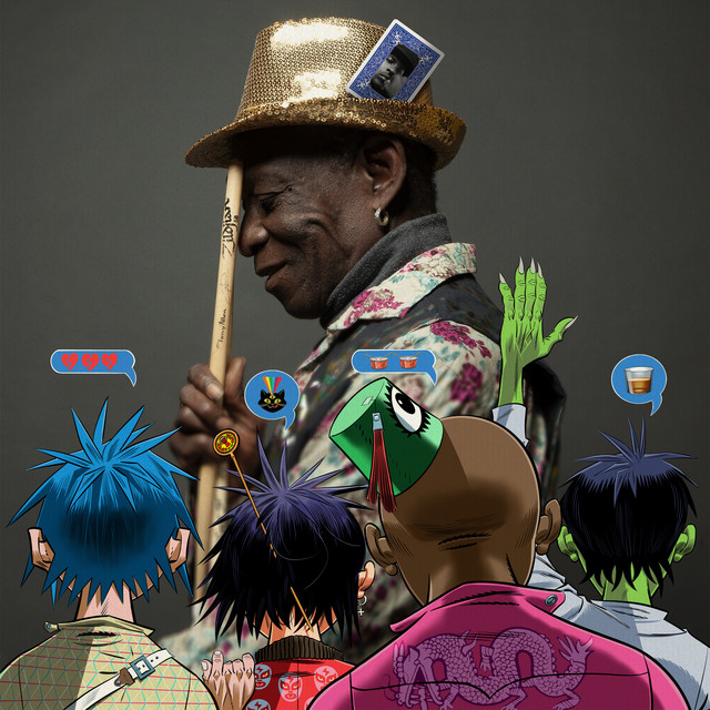 کاور آهنگ How Far? (feat. Tony Allen and Skepta) از Gorillaz, Skepta, Tony Allen