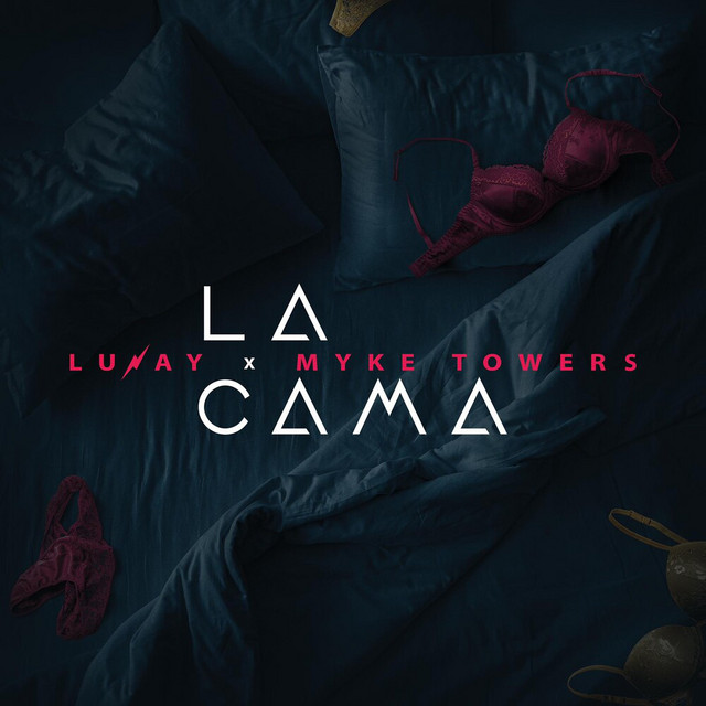 کاور آهنگ La Cama از Myke Towers, Lunay