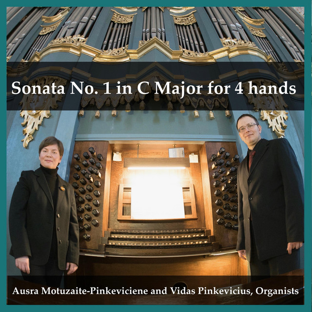 کاور آهنگ Sonata No. 1 in C Major for 4 hands از Franz Seydelmann, Vidas Pinkevicius, Ausra Motuzaite-Pinkeviciene