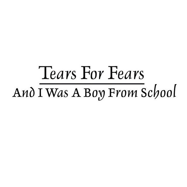 کاور آهنگ And I Was a Boy From School از Tears For Fears