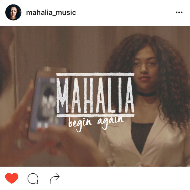 کاور آهنگ Begin Again از Mahalia