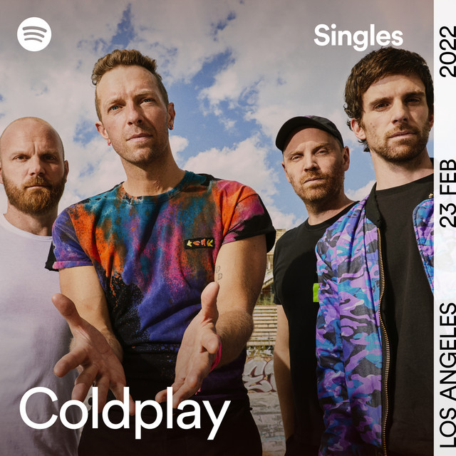 کاور آلبوم Spotify Singles از Coldplay