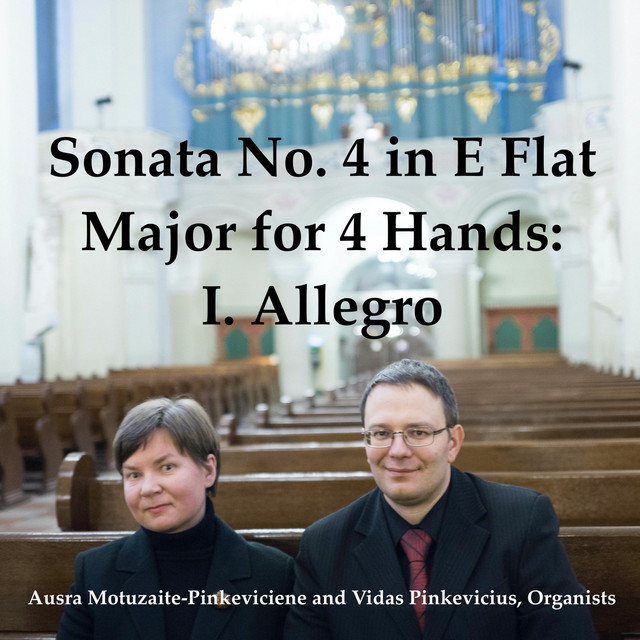 کاور آهنگ Sonata No. 4 in E Flat Major for 4 Hands: I. Allegro از Franz Seydelmann, Vidas Pinkevicius, Ausra Motuzaite-Pinkeviciene