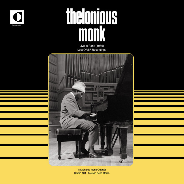 کاور آلبوم Live in Paris (1966) از Thelonious Monk