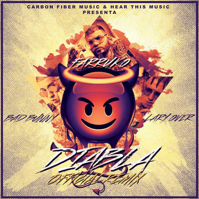 کاور آهنگ Diabla (Official Remix) از Bad Bunny, Farruko, Frank Miami, Lary Over